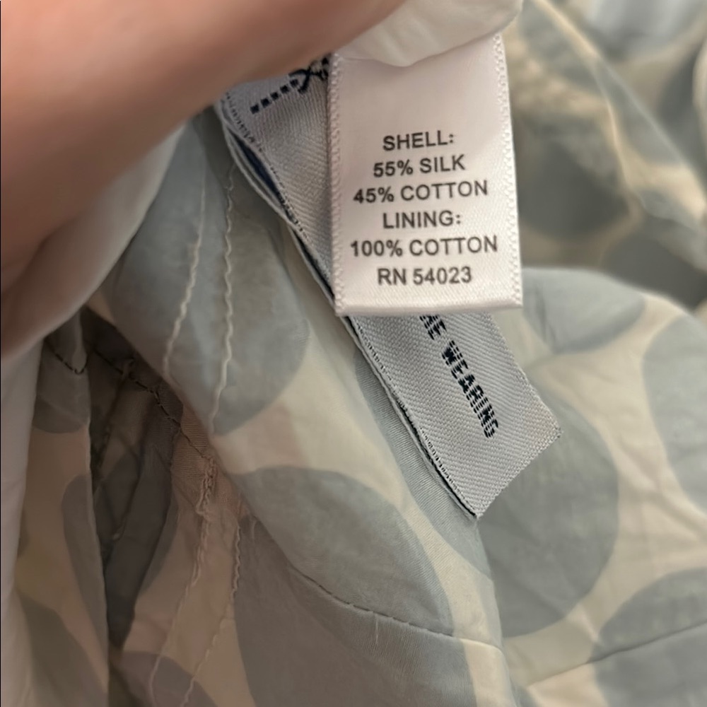Banana Republic light blue and grey A-line Dress - Picture 7 of 7